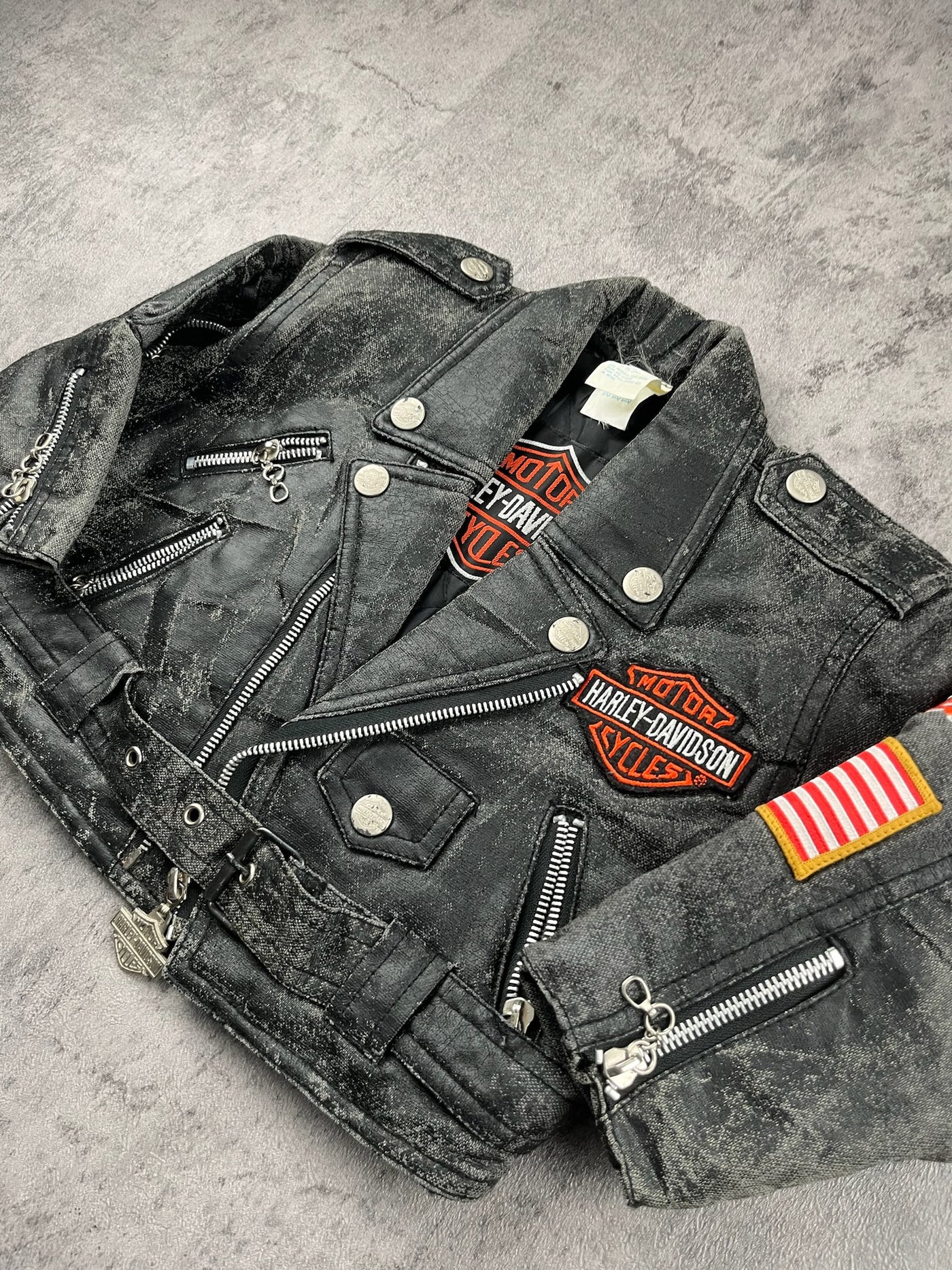 Vintage Harley Davidson Jacket 18-24 Months