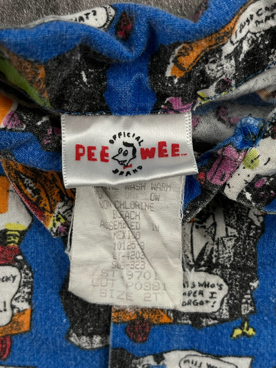 Vintage Peewee Button-Up Shirt 2T