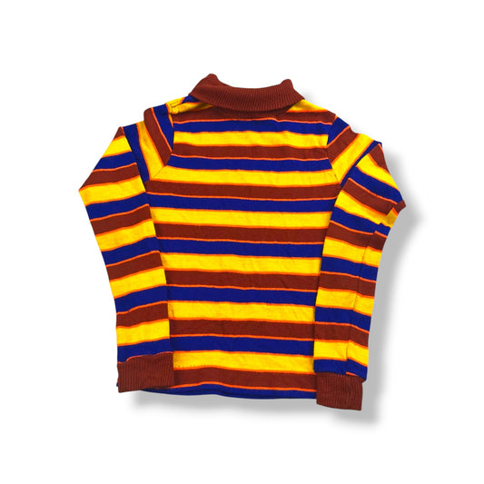 Vintage 70's Striped Turtleneck 3/4T