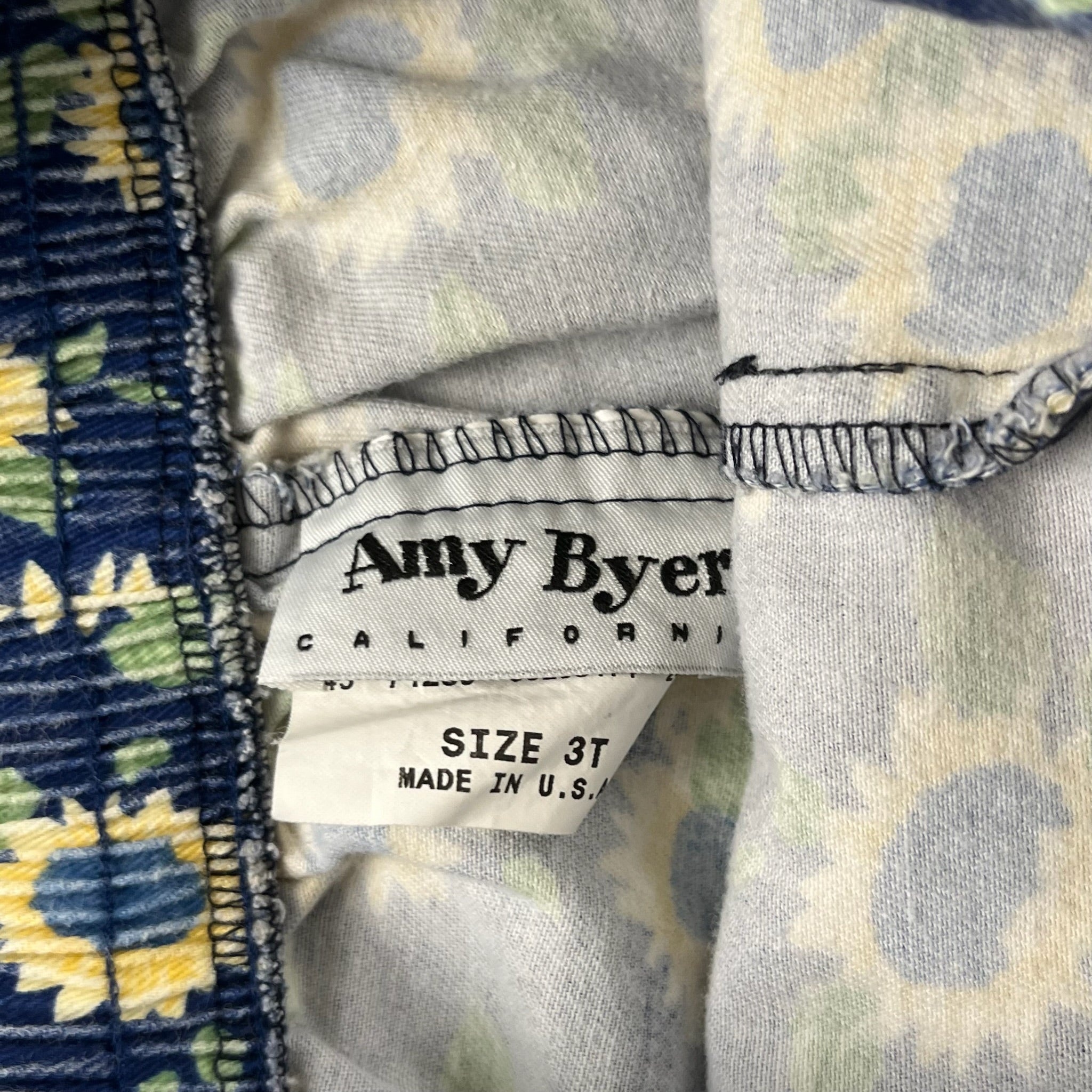 Vintage Amy Byer Sunflower Skort 3T