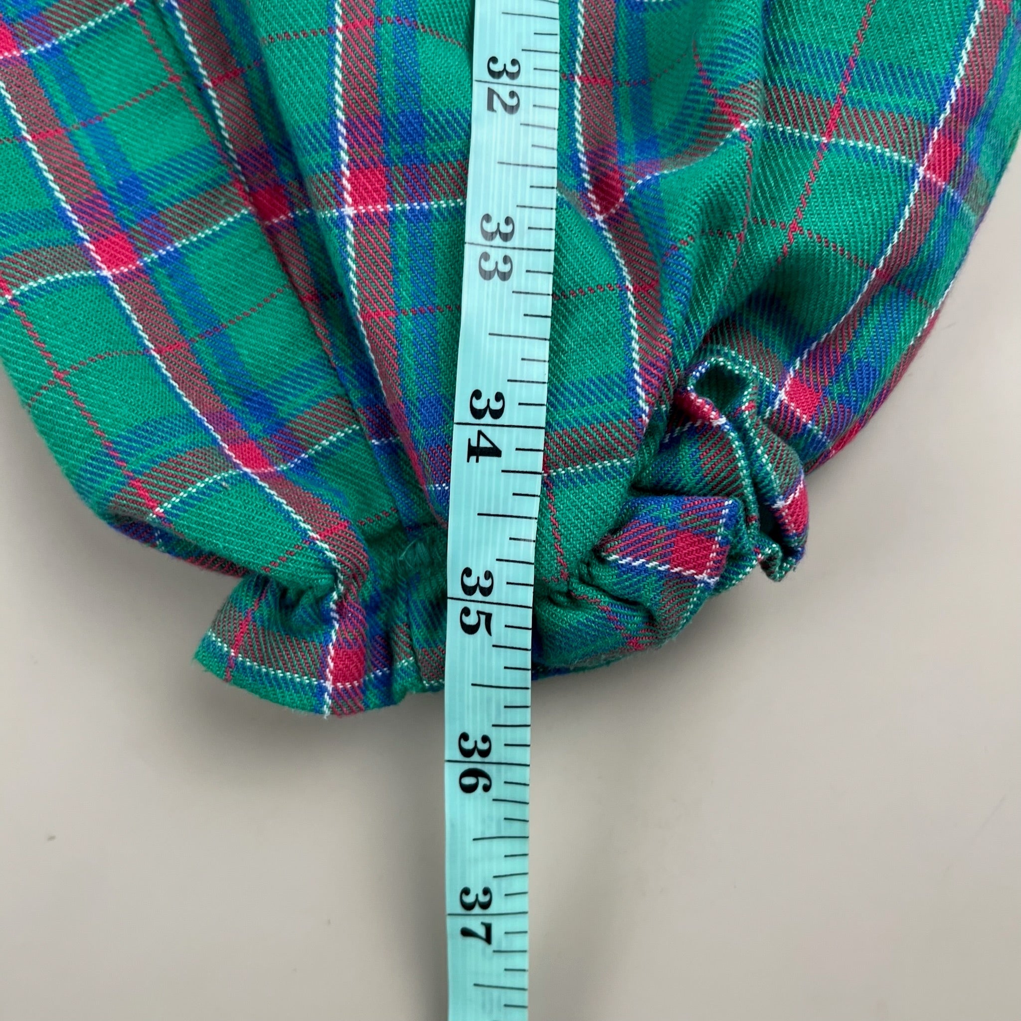 Vintage Gingham Telephone Romper 5T