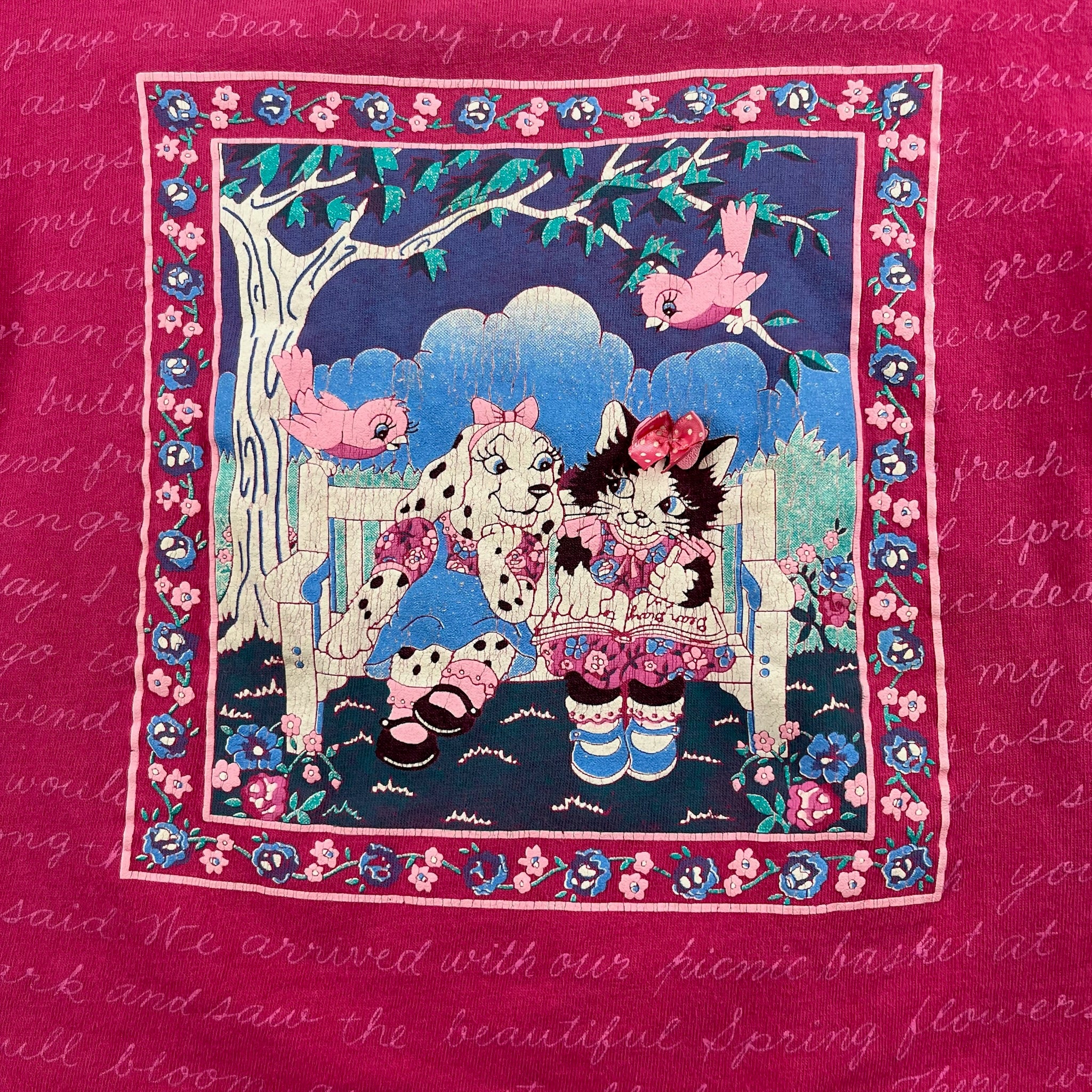 Vintage Spumoni Cat & Dog Shirt 4/5T
