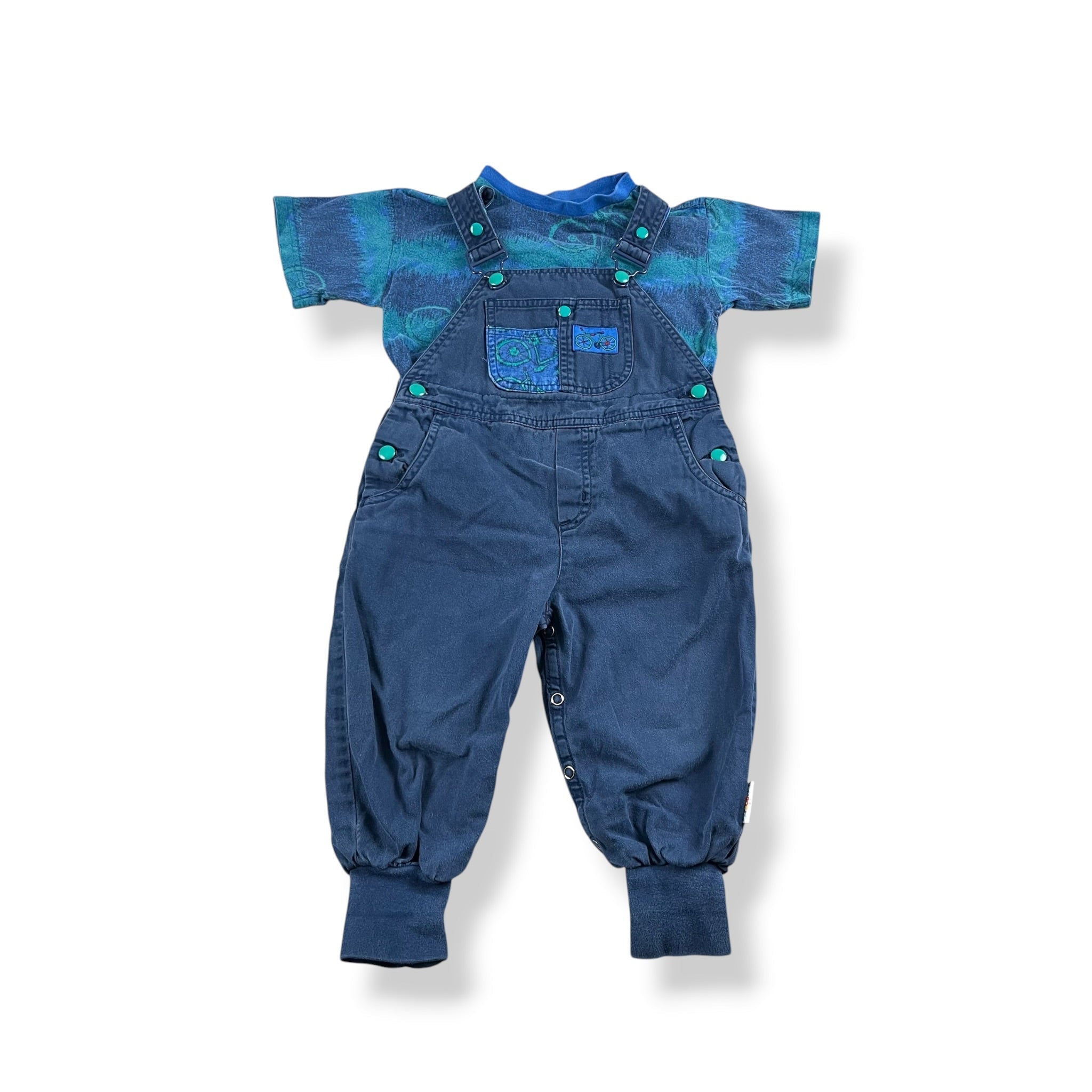 Vintage Gymboree Overalls Set 24 Months