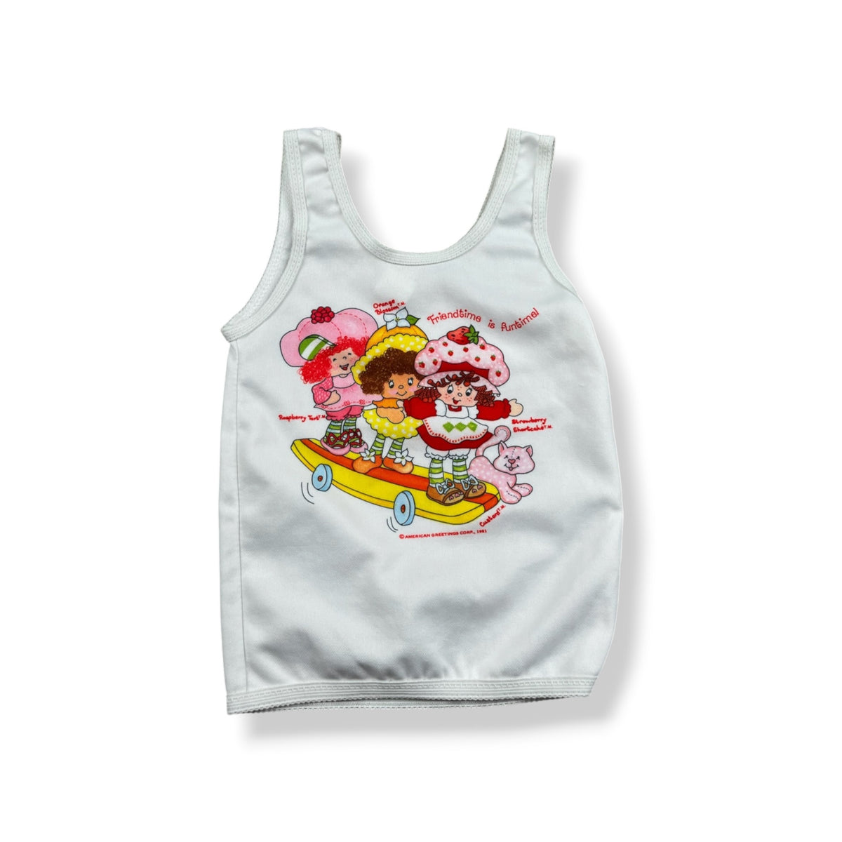 Vintage Strawberry Shortcake Tank 18M