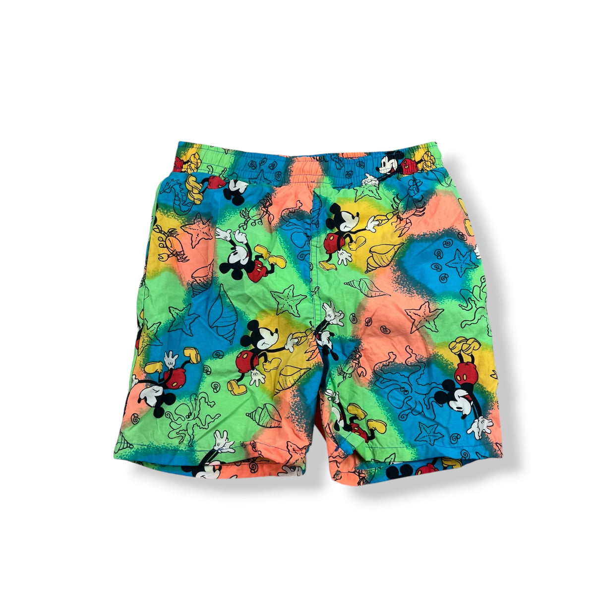 Vintage Mickey Mouse Swim Trunks 5/6T