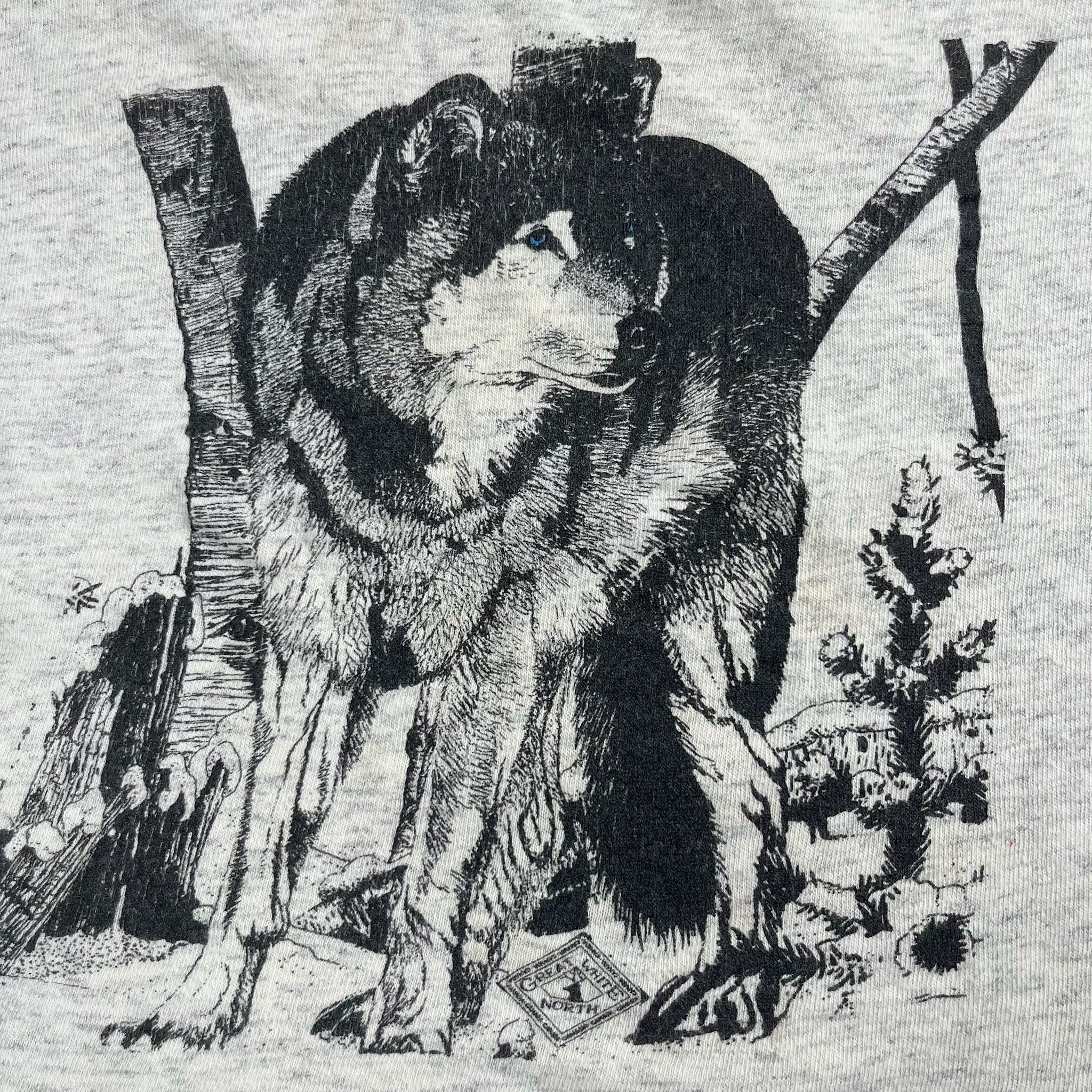 Vintage Wolf T-Shirt 3T