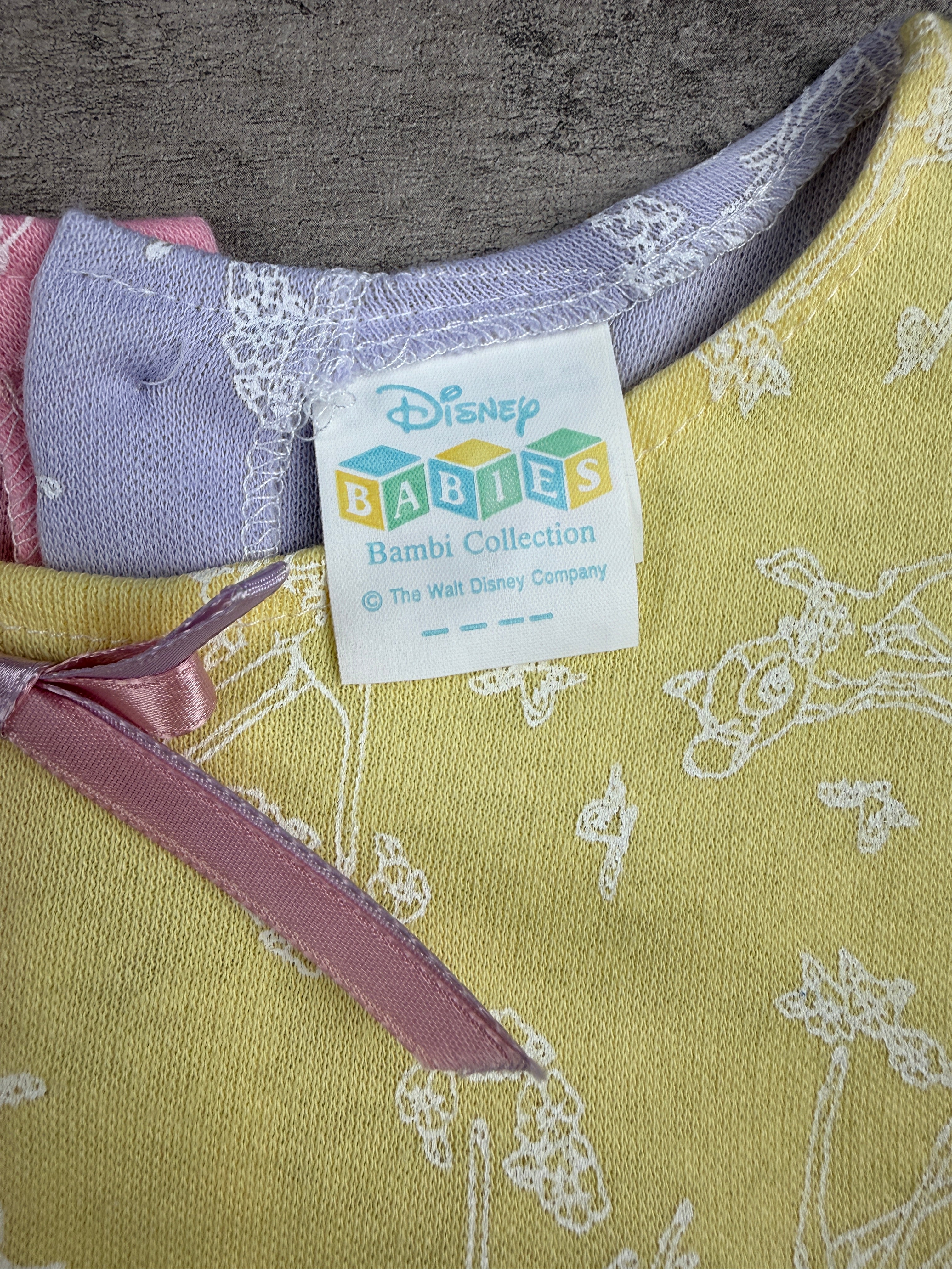 Vintage Deadstock Bambi Romper 12-18 Months