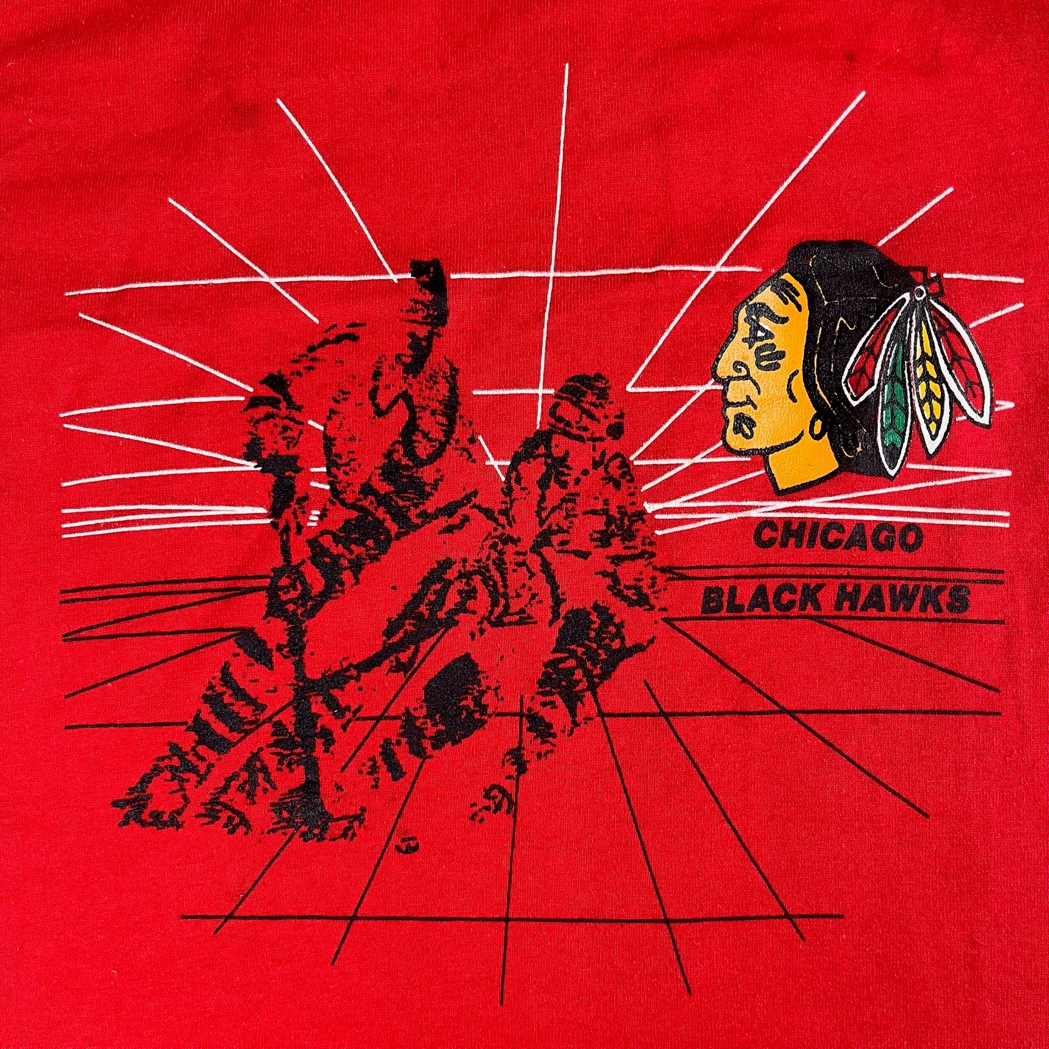 Vintage Chicago Black Hawks T-Shirt 4T
