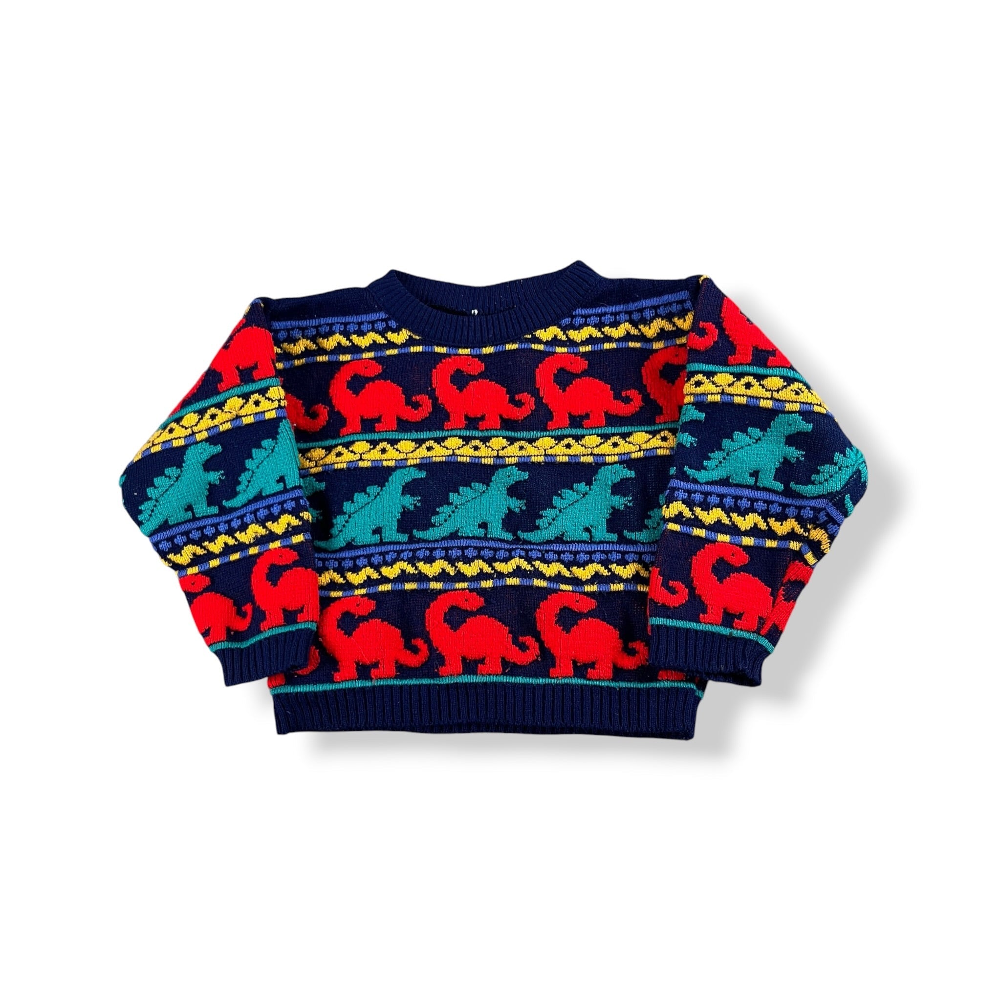 Vintage Dinosaur Knit 18 Months