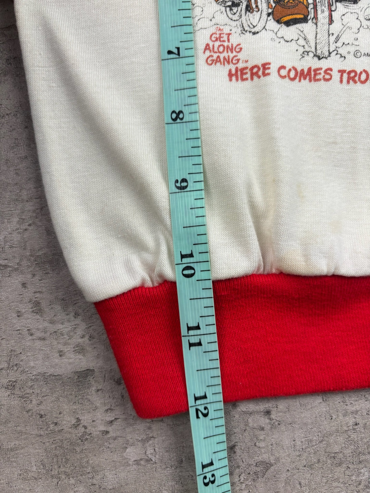 Vintage Here Comes Trouble 12-18 Months