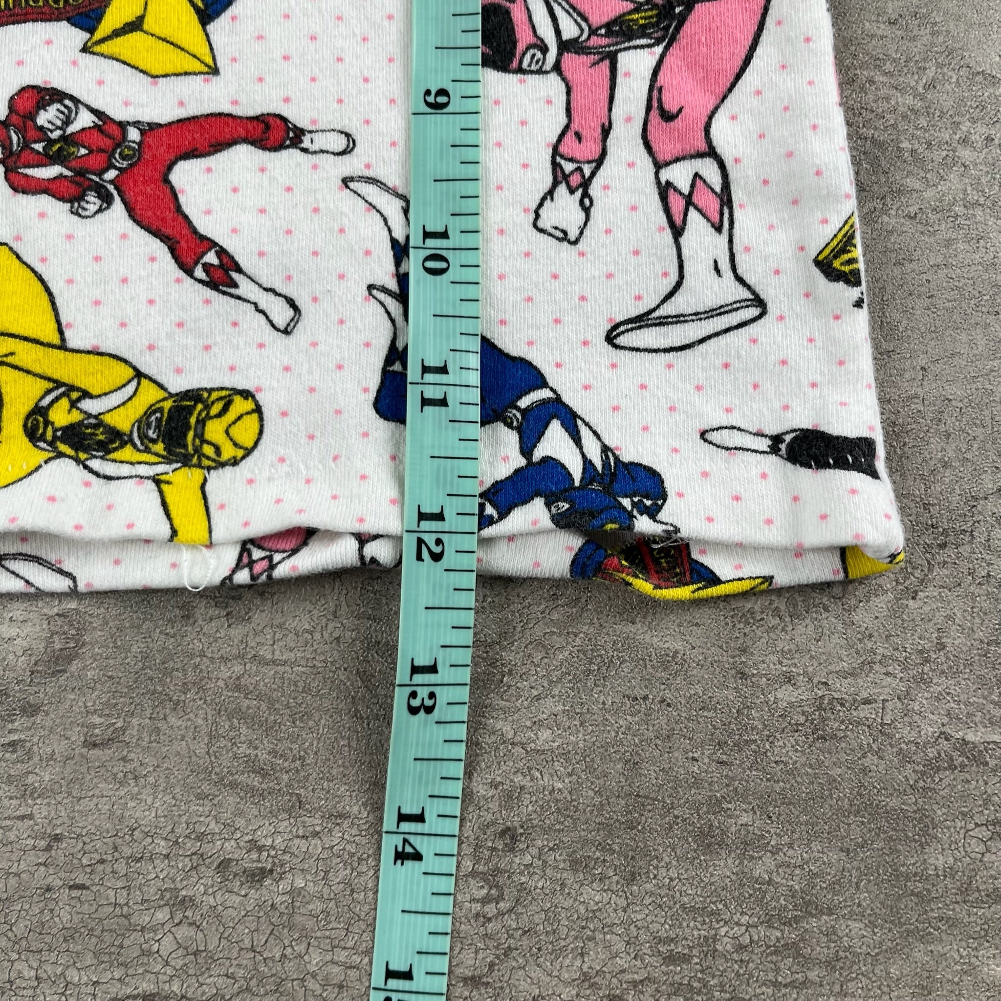 Vintage Mighty Morphin Power Rangers PJ Top 2T
