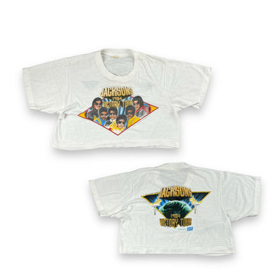 Vintage ‘84 Michael Jackson Crop Top 4-6