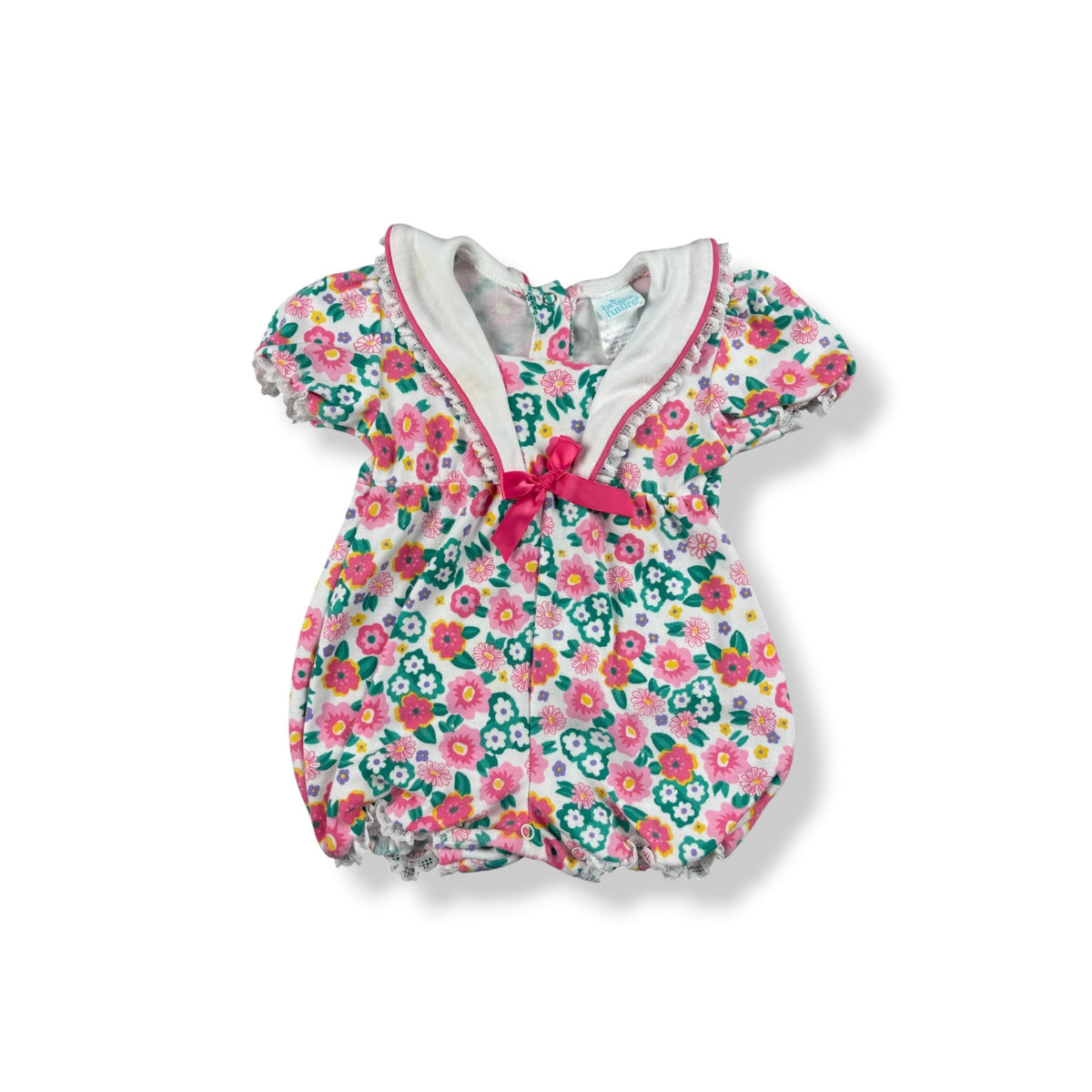Vintage Floral Romper 0-3M
