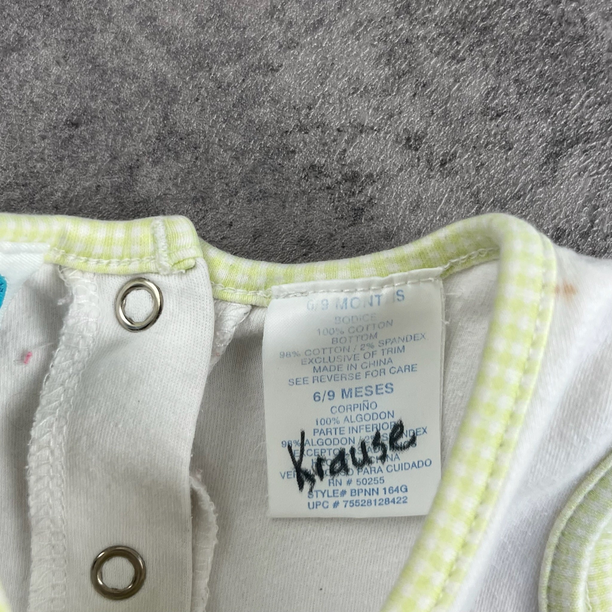 Vintage Peter Rabbit Romper 6-9 Months