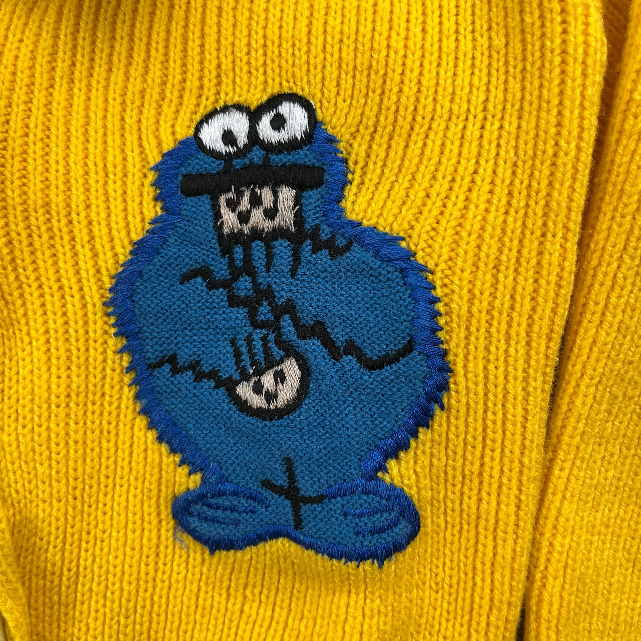 Vintage Cookie Monster Knit 12 Months