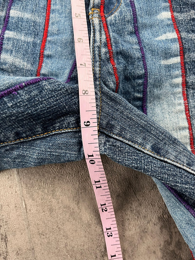 Y2K Pinstriped Zana Di Jeans