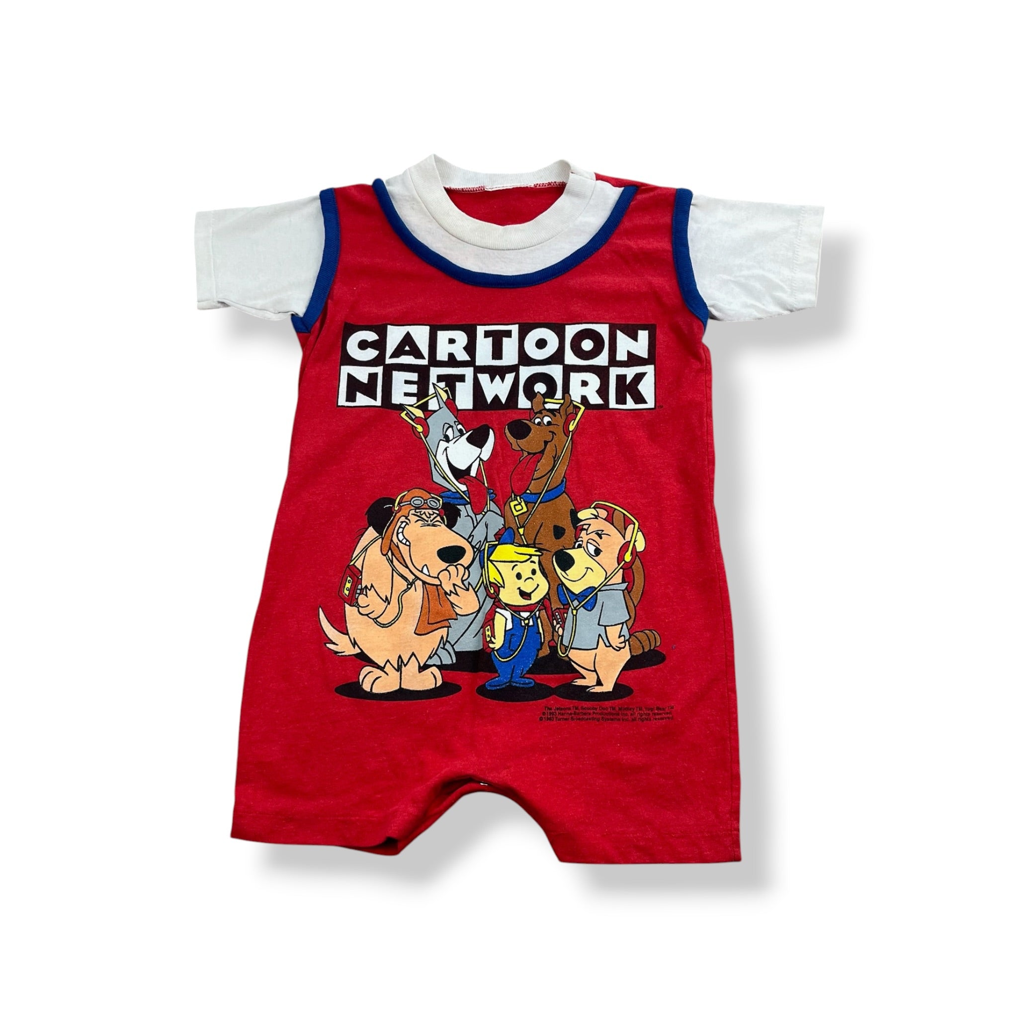 Vintage Cartoon Network Jetsons Romper Upcycled