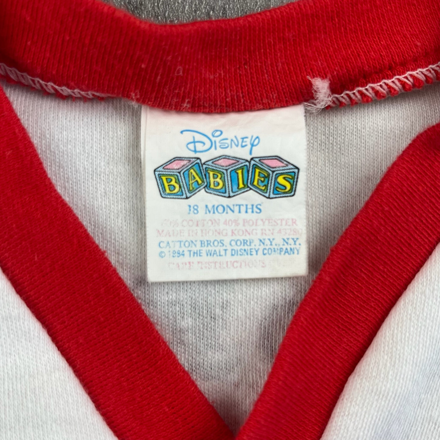 Vintage ‘84 Disney Babies Cardigan 12 Months