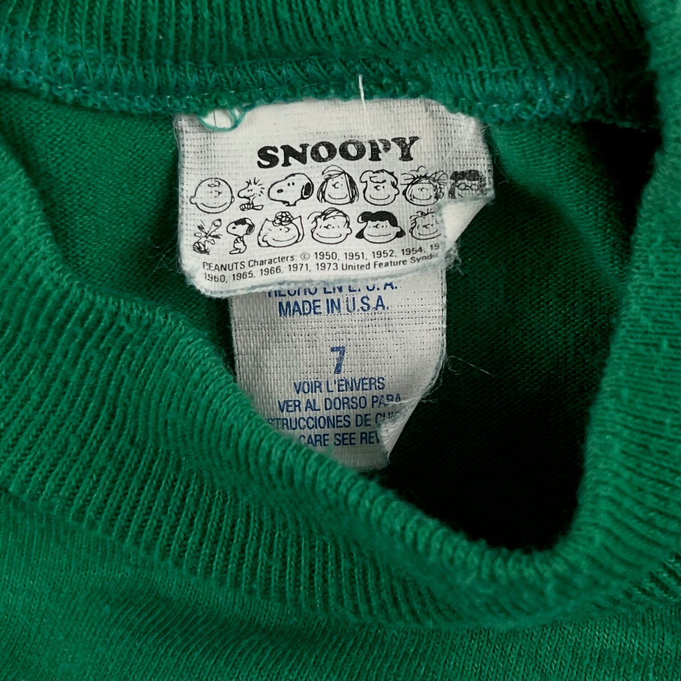 Vintage Snoopy Hockey Crewneck 5/6T