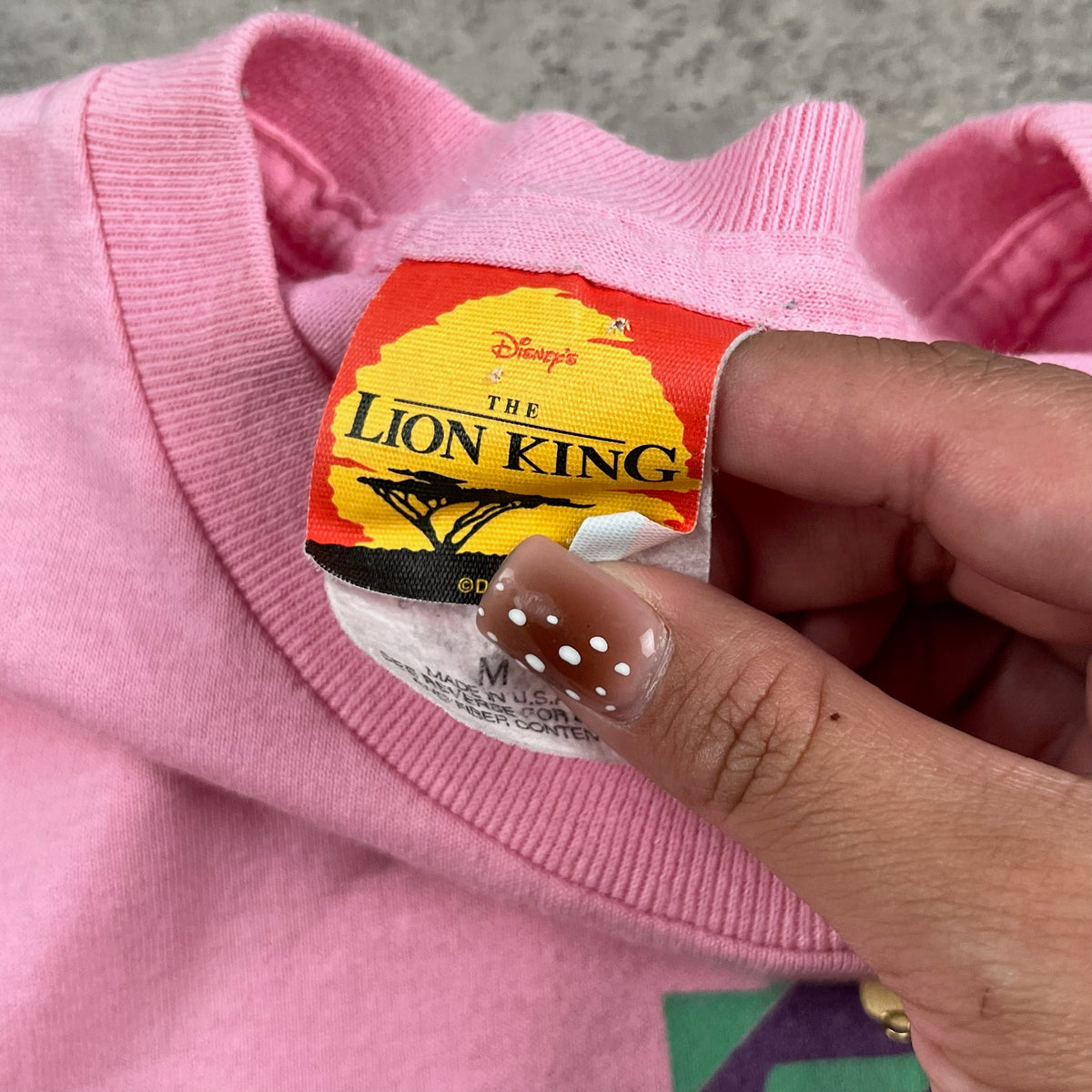 Vintage Lion King 7/8