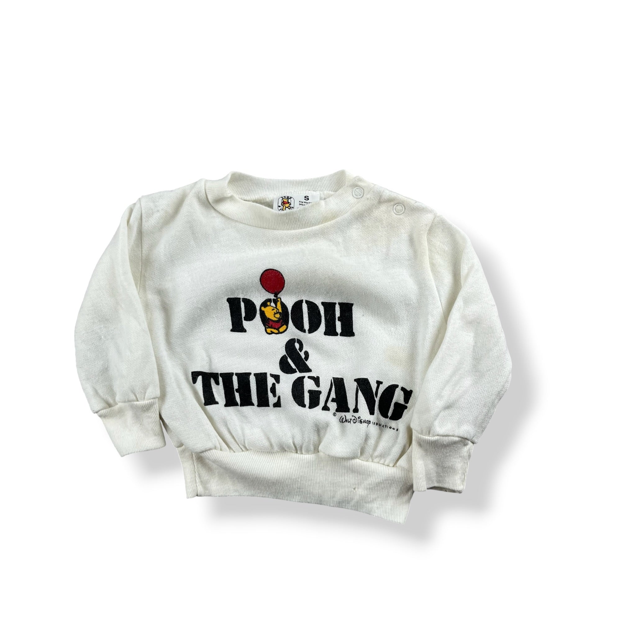 Vintage Winnie The Pooh Sweater 6-9 Months
