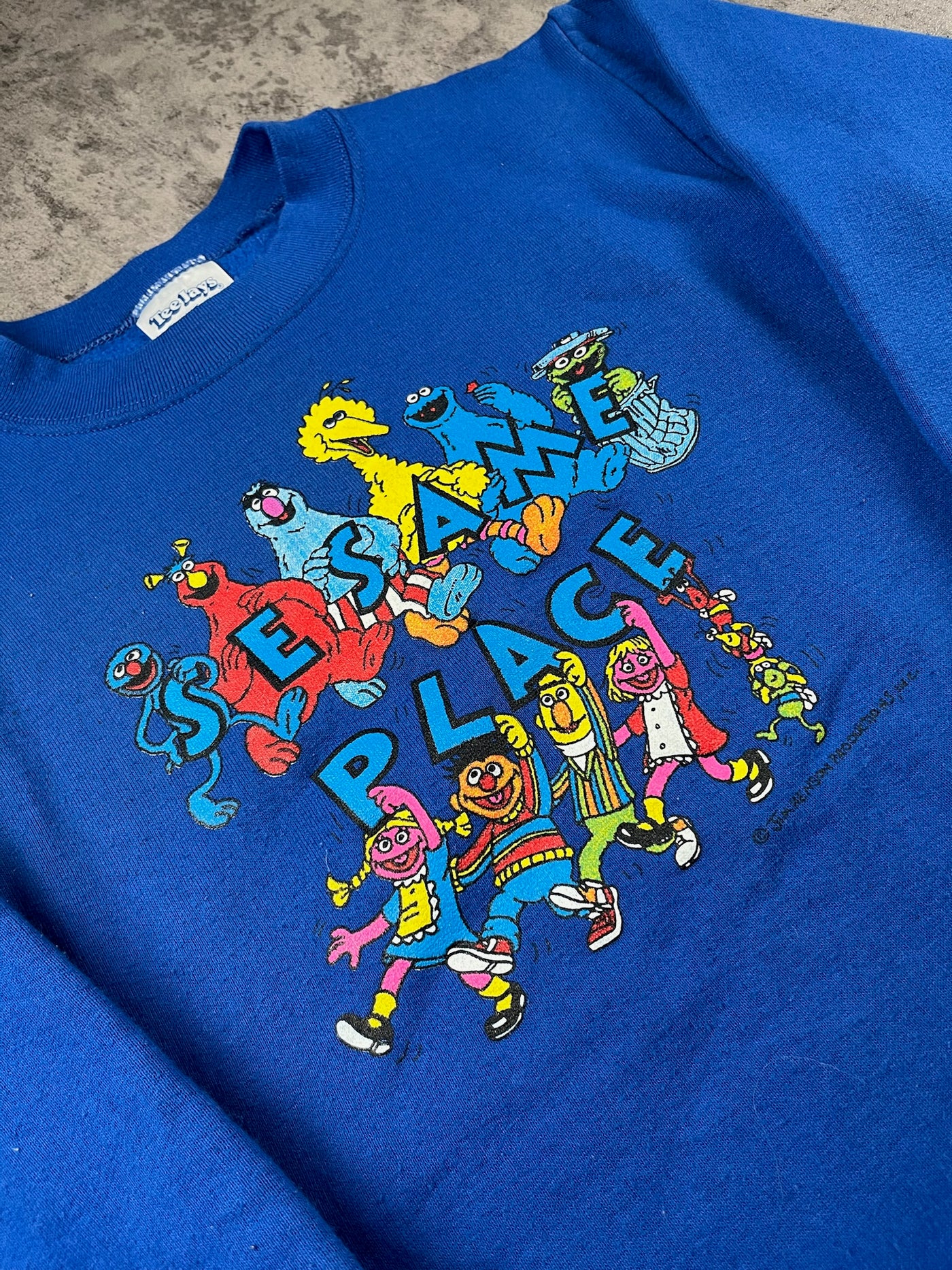 Vintage Sesame Street Crewneck Youth Small