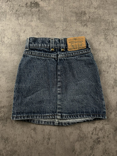 Vintage Denim Levis Skirt 4T