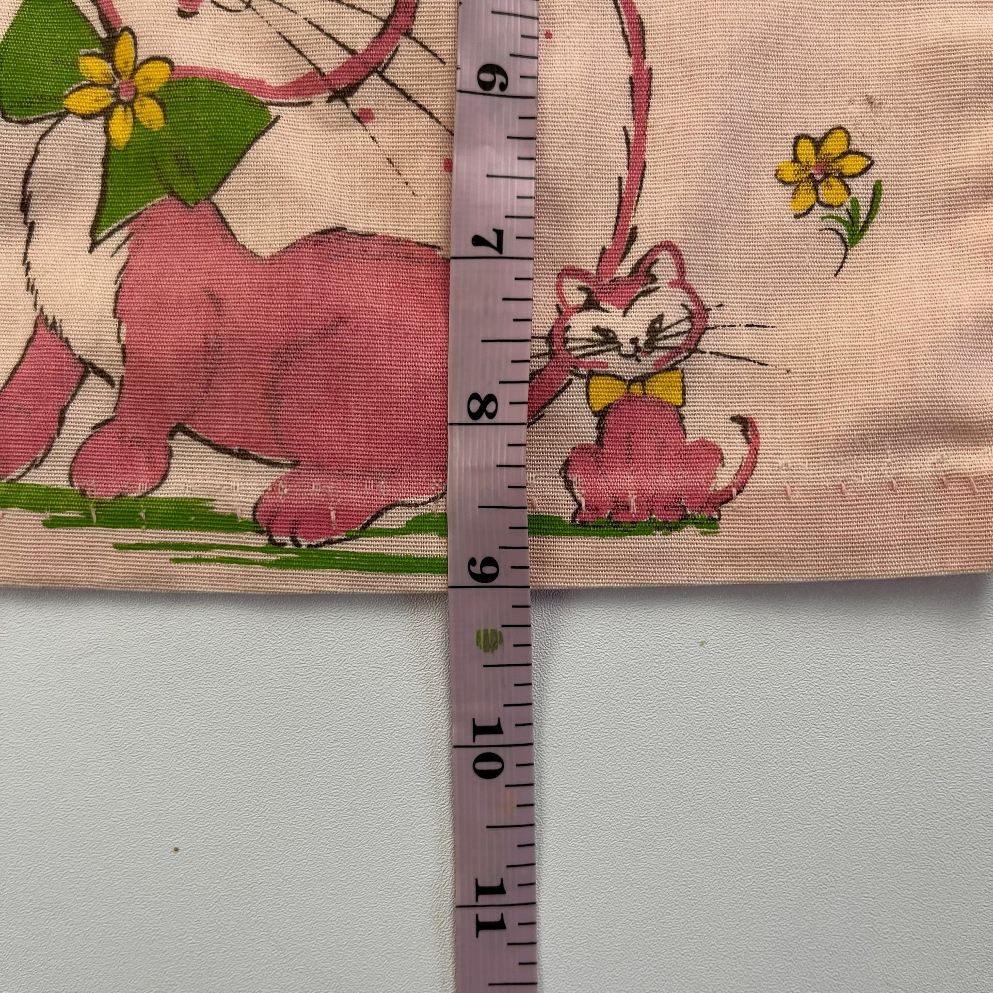 Vintage Cat Crop Tank 9-12 Months