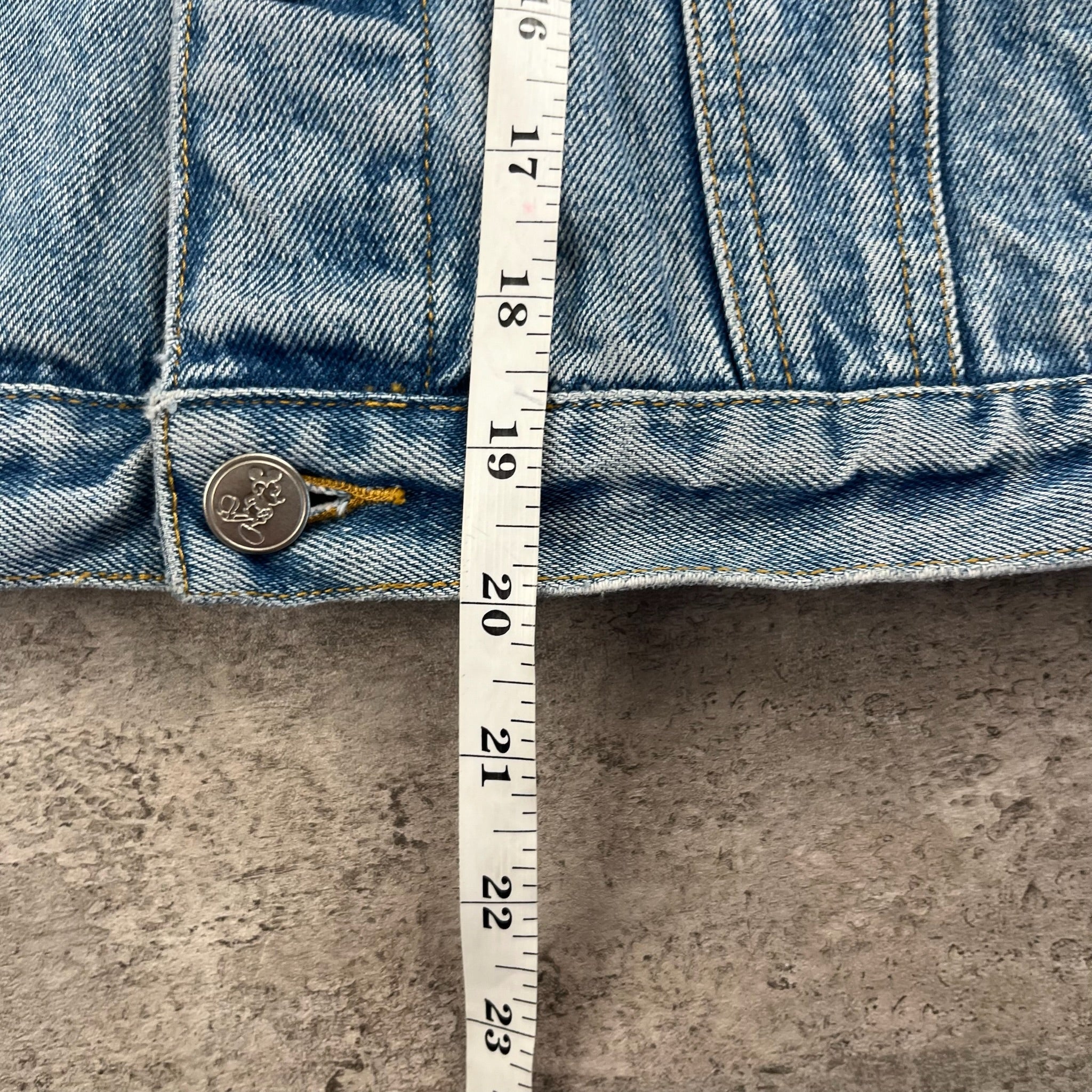 Vintage Mickey & Friends Denim Jacket Youth Medium