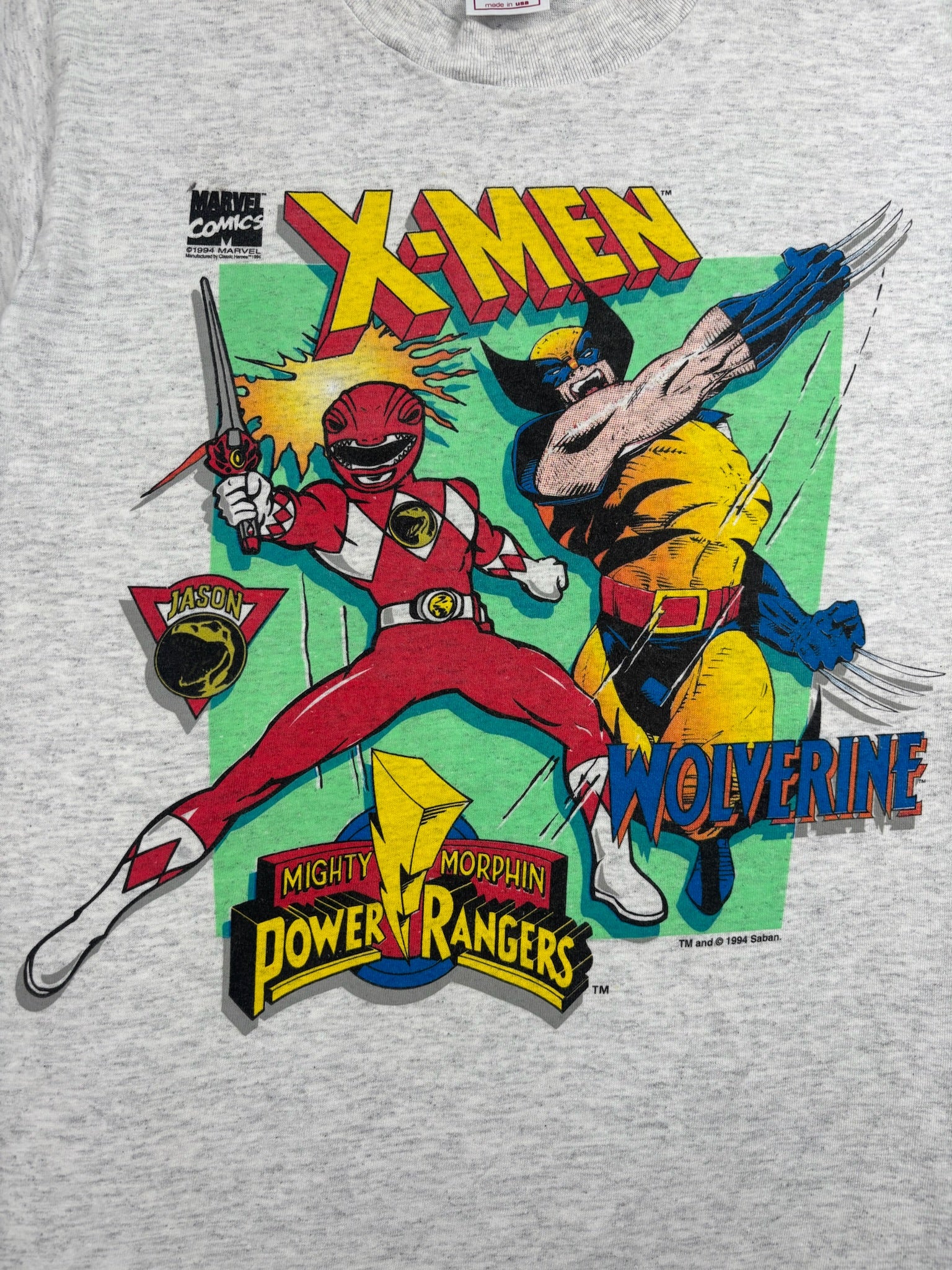Vintage Wolverine X Red Ranger Youth Large