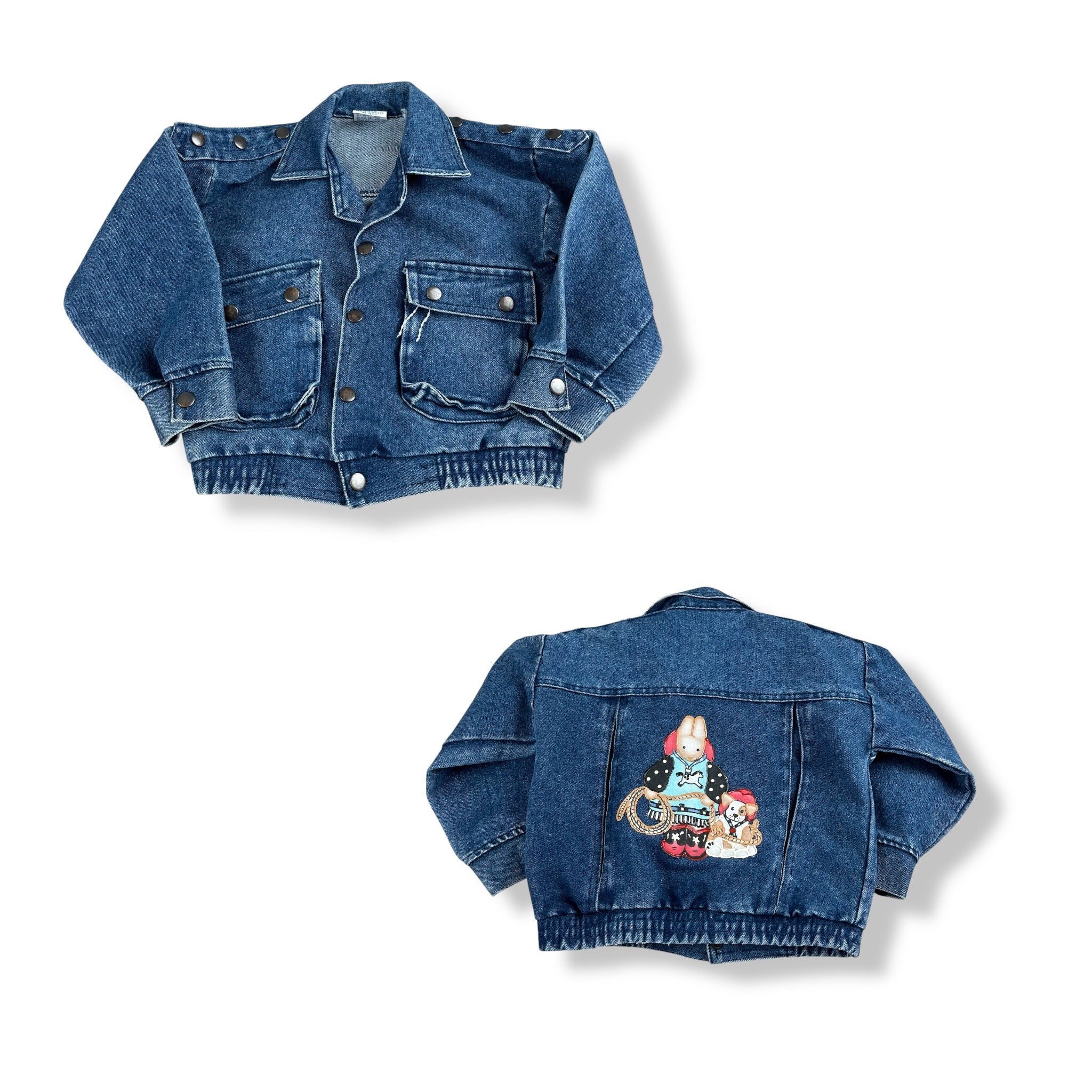 Vintage Cowboy Denim Jacket 3T