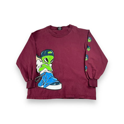 Vintage 90’s Alien Longsleeve Youth Large