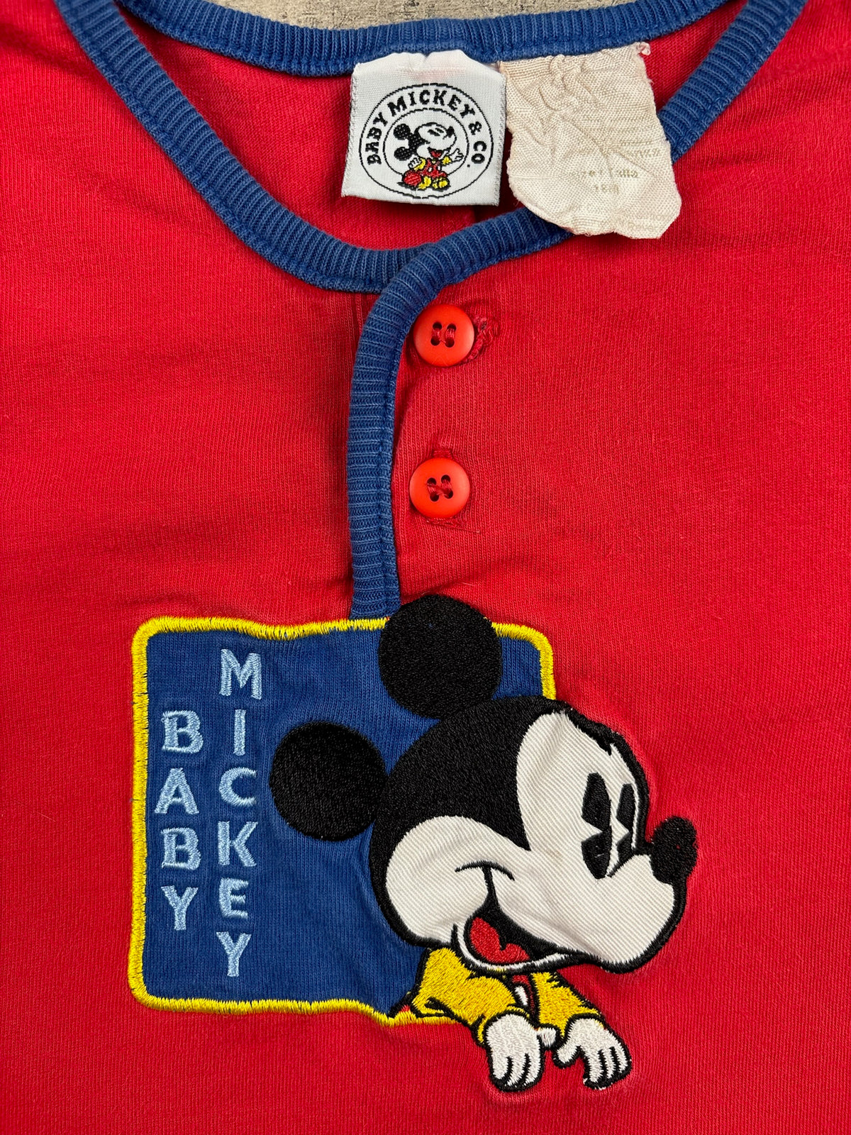 Vintage Mickey Mouse Romper 24 Months