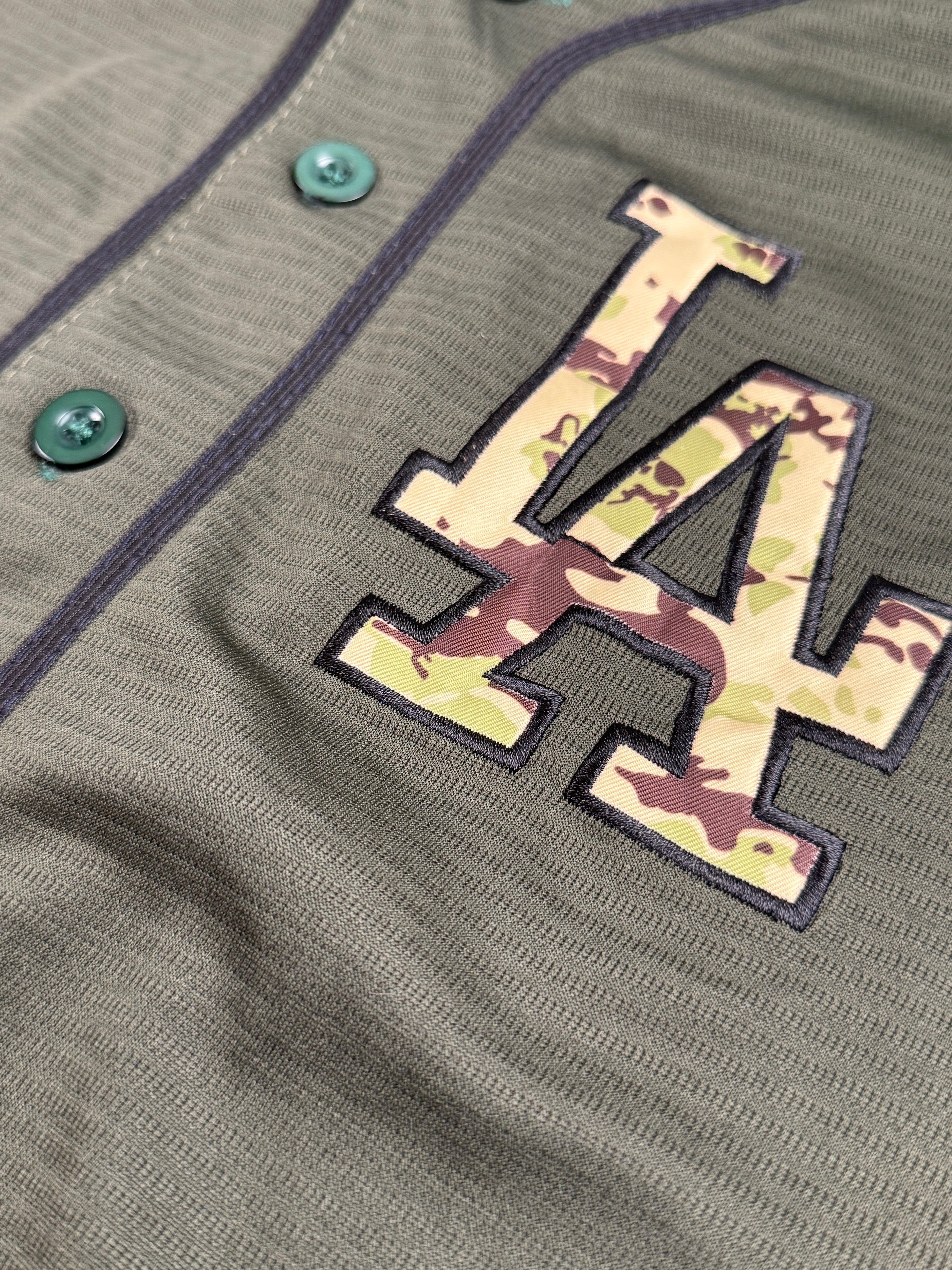 Los Angeles Dodgers Kyle Seager Salute To Service Stitched Jersey Youth Small