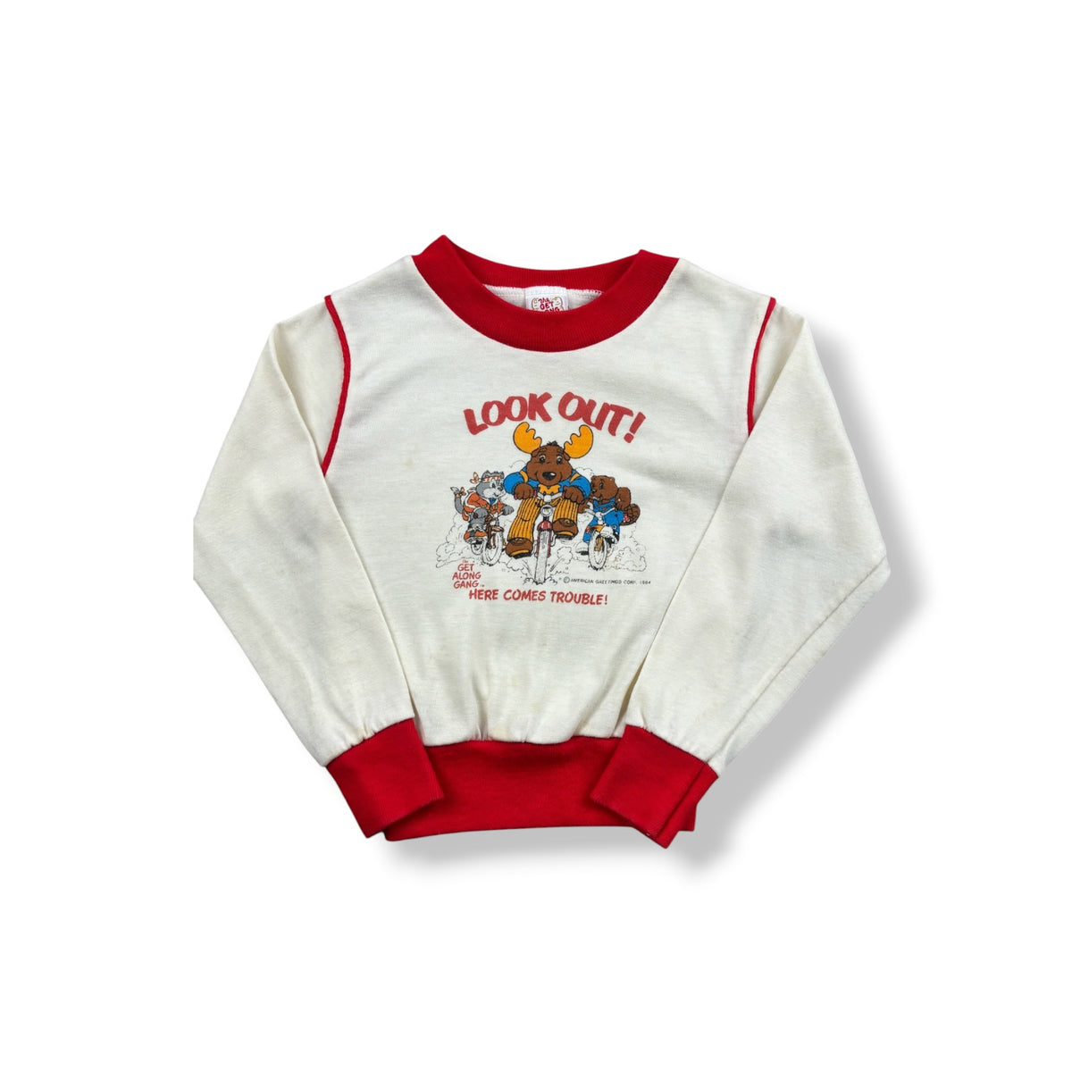 Vintage Here Comes Trouble 12-18 Months