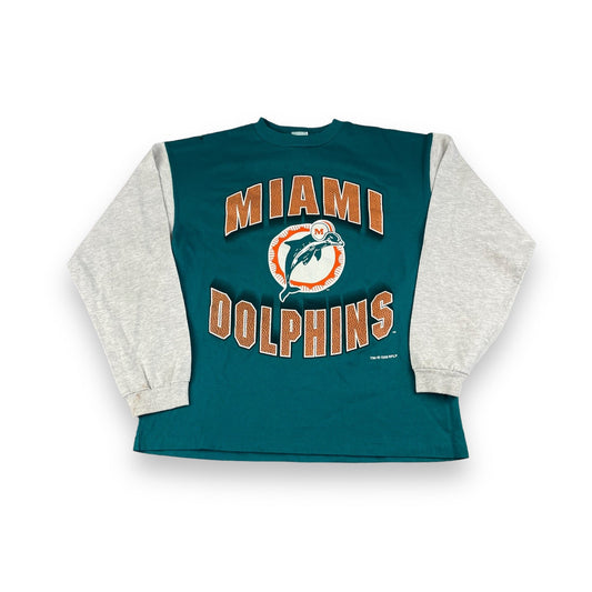 Vintage ‘96 Miami Dolphins Long Sleeve Youth Medium