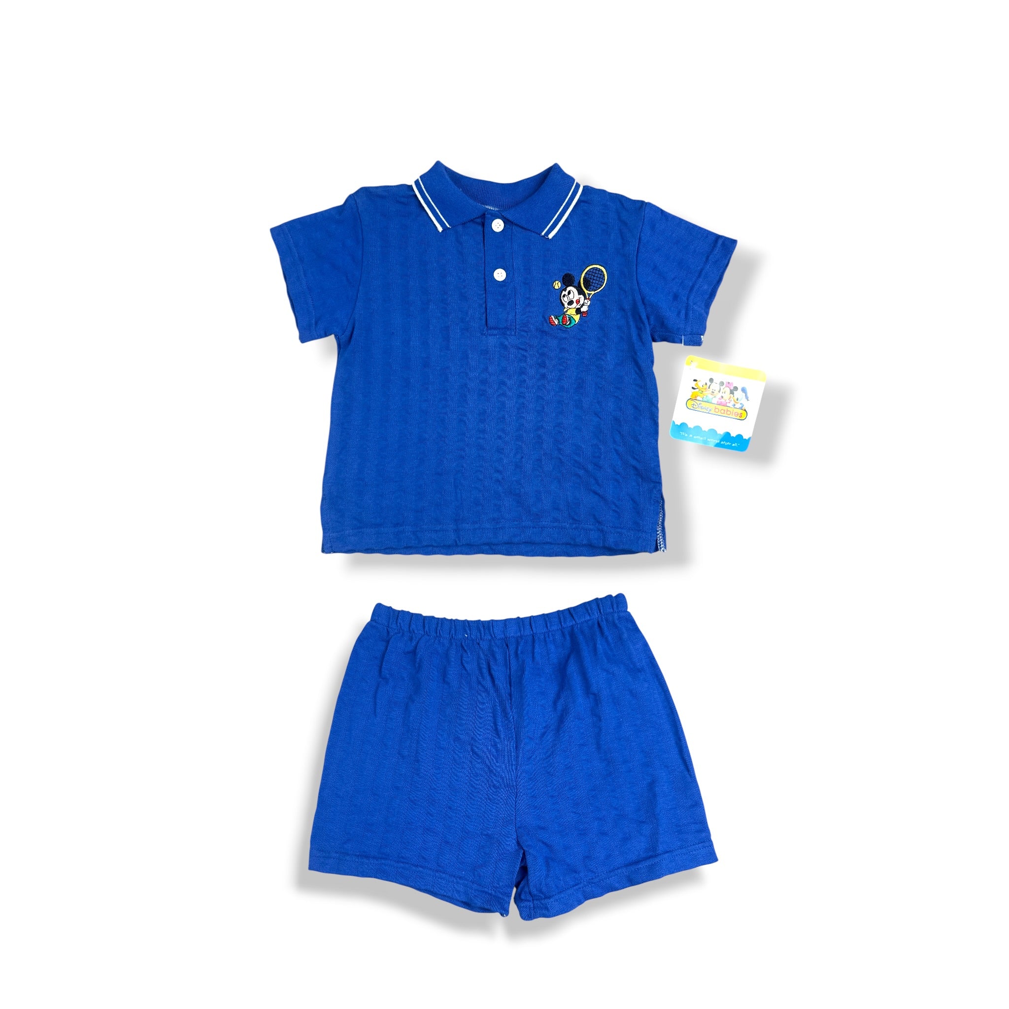 Vintage Deadstock Disney Babies Mickey Tennis Set 18 mo