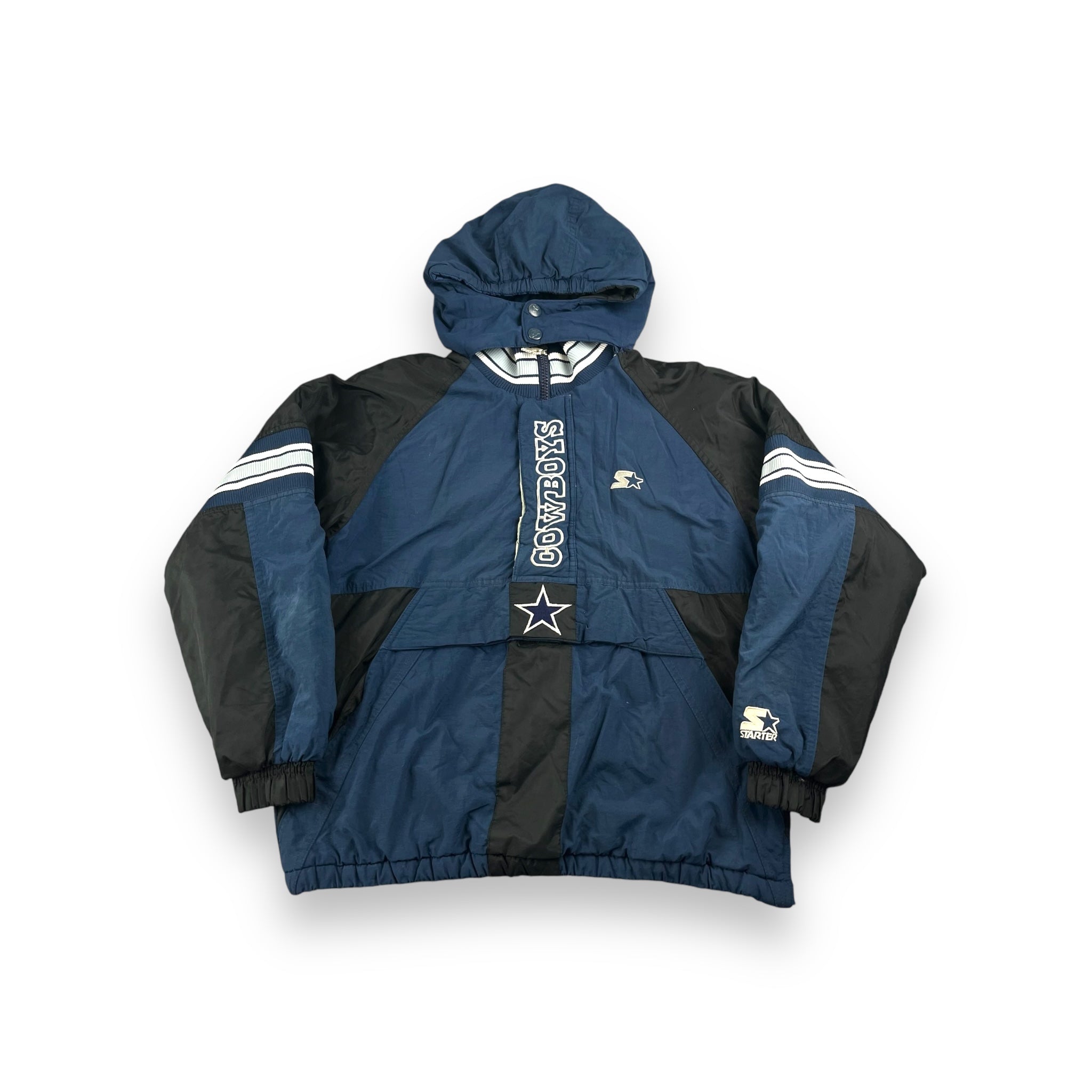 Vintage Dallas Cowboys Starter Puffer Youth Large