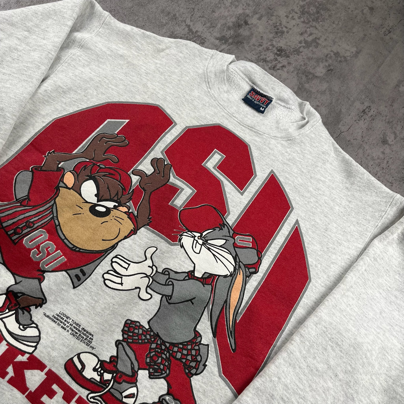 Vintage OSU Looney Tunes Crewneck Youth XL