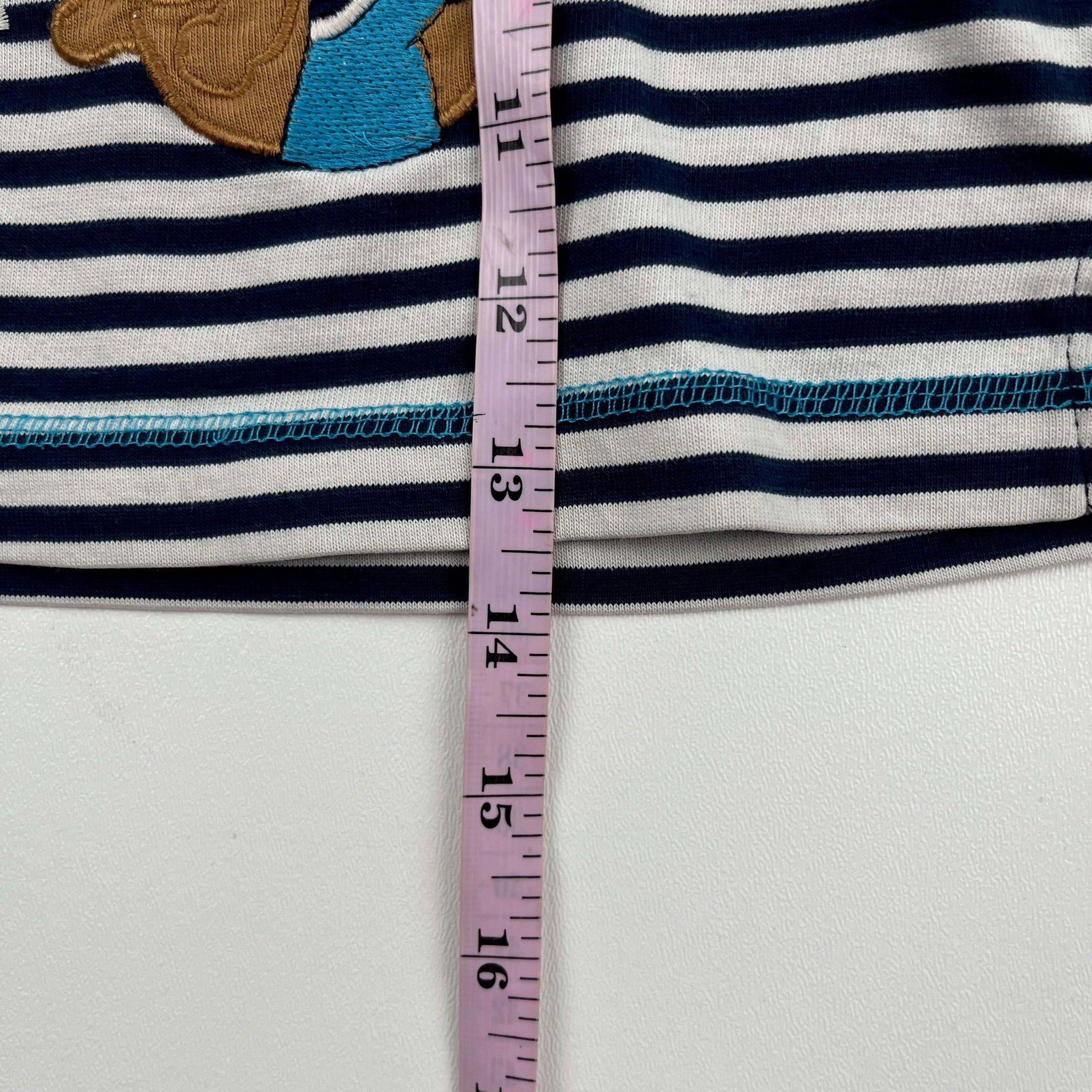 Vintage Striped Scuba Bear 2T