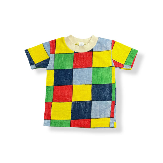 Vintage 70’s Rob Roy Color Block T-Shirt 2T