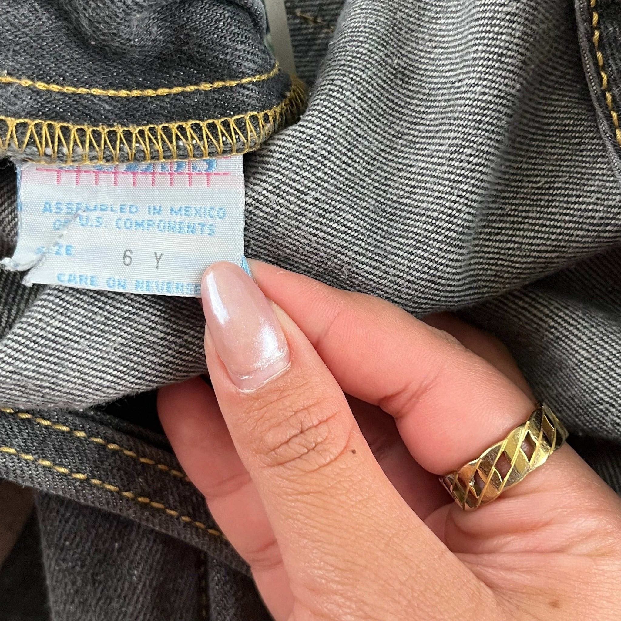 Vintage Guess Denim Overalls 6T