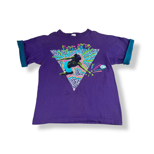 Vintage Volleyball T-Shirt Youth Medium