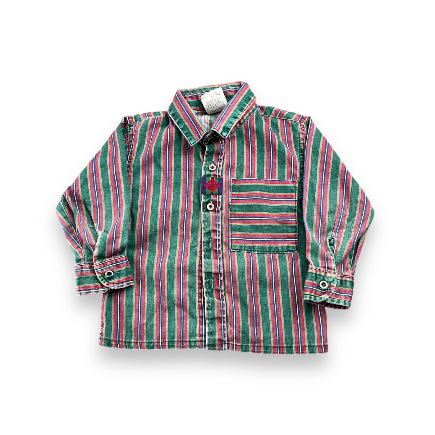 Vintage Striped Levis Button-Up 2t