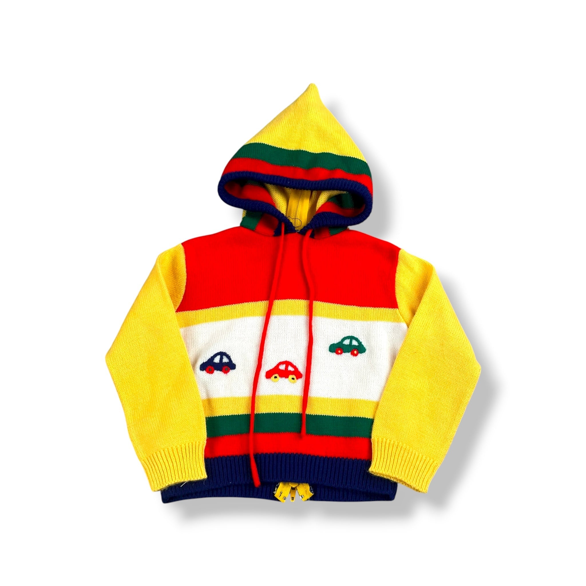 Vintage Color Block Hoodie 9-12 Months