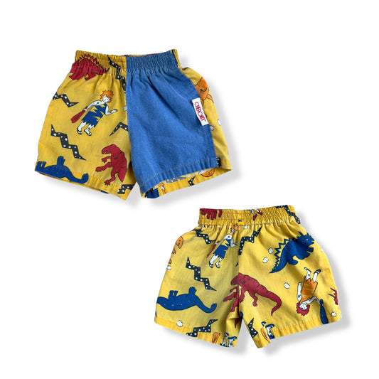 Vintage Dino Shorts 12 Months