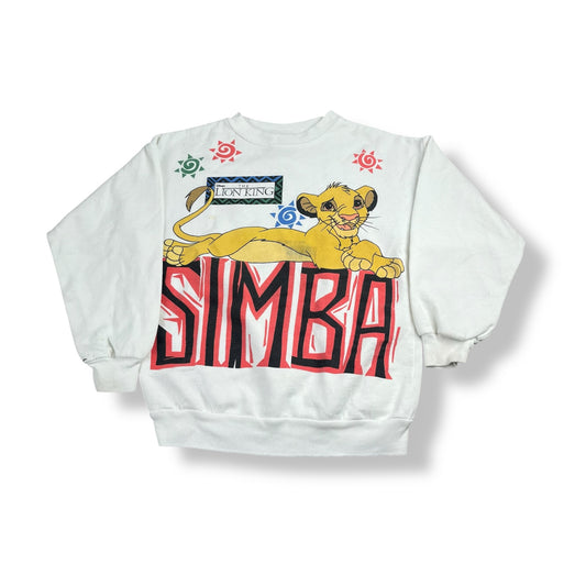 Vintage Simba of Lion King Crewneck 6T