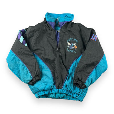 Vintage Charlotte Hornets Puffer Jacket Youth Medium