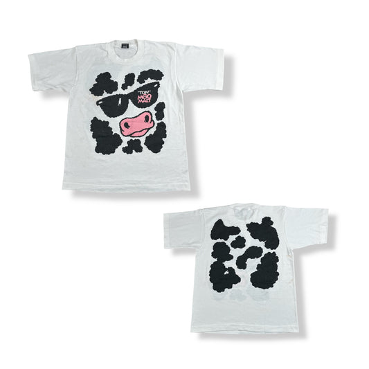 Vintage 90's TCBY Moo Malt Cow 6/7
