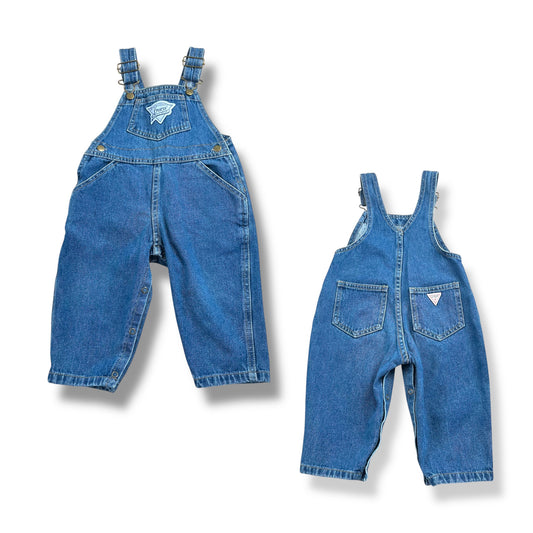 Vintage Guess Denim Overalls 18-24 Months